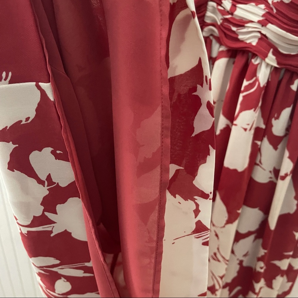 Talbots Floral Ruched Dress - Picture 8 of 9